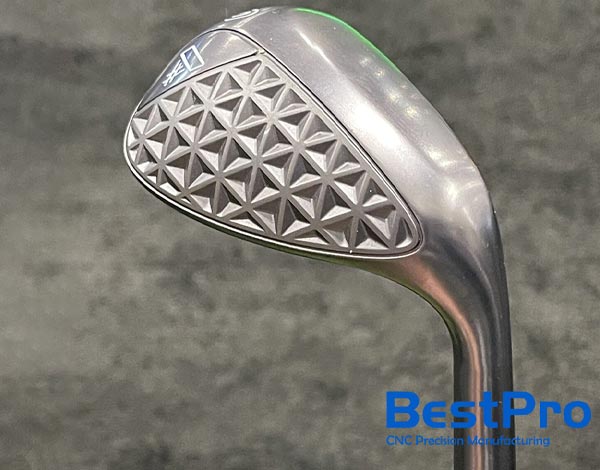 Cabeça de cunha de areia de golfe personalizada – moldando como é feita