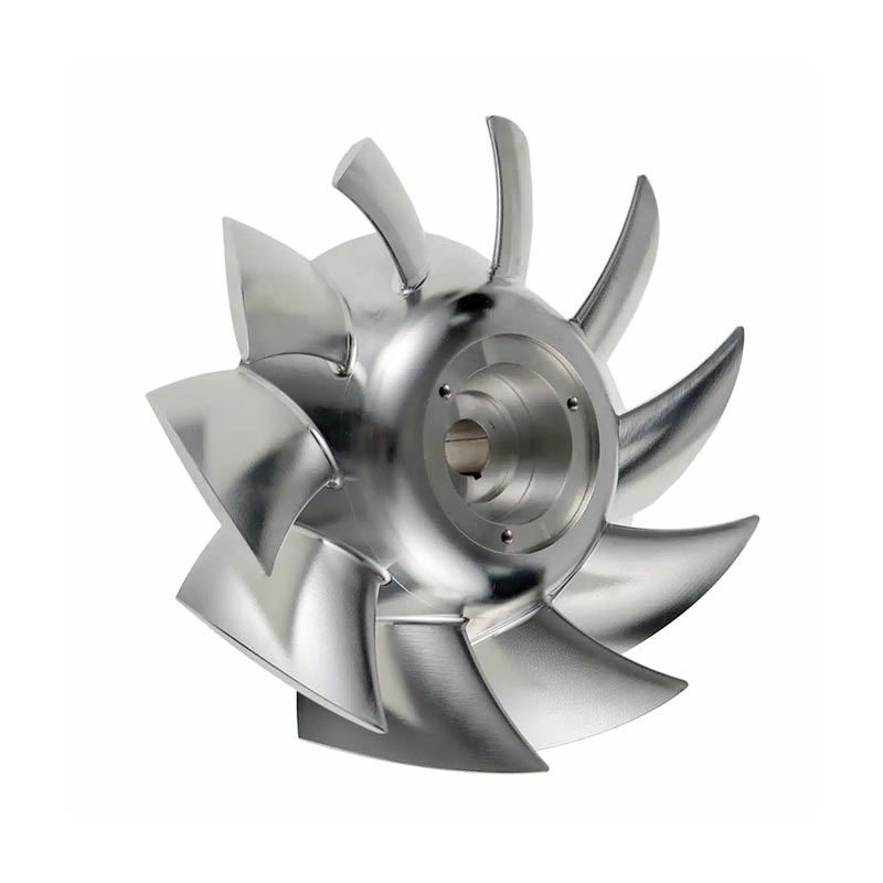 Componentes de turbina usinados CNC